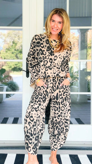 La Spezia Italian Leopard Cotton Set