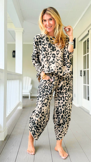 La Spezia Italian Leopard Cotton Set
