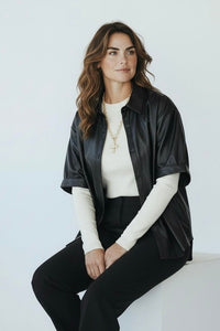 Late Night Luxe Hi-Lo Top-110 short Sleeve Top-spin usa-Coastal Bloom Boutique, find the trendiest versions of the popular styles and looks Located in Indialantic, FL