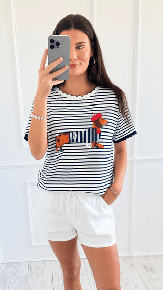 Le Petit Pooch Italian Graphic Tee