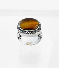 Legacy Tiger Eye Ring-230 Jewelry-Oriental Treasure-Coastal Bloom Boutique, find the trendiest versions of the popular styles and looks Located in Indialantic, FL
