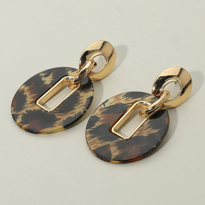 Linked Horizon Drop Earrings-230 Jewelry-NYW-Coastal Bloom Boutique, find the trendiest versions of the popular styles and looks Located in Indialantic, FL