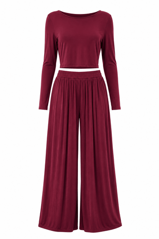 Lounge Travel Set - Burgundy