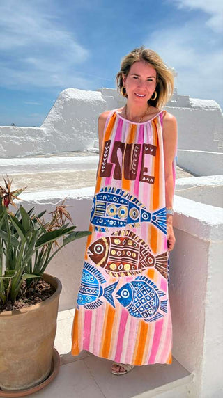 Love at First Tide Italian Dress