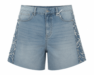 Love in Bloom Denim Short