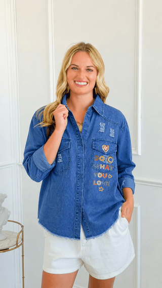 Love Your Journey Shacket