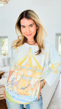 Magic Ride Italian Milano Sweater-140 Sweaters-SORPRESA-Coastal Bloom Boutique, find the trendiest versions of the popular styles and looks Located in Indialantic, FL