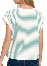 Marina Contrast Trim Lounge Set - Sea Angel