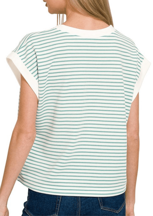 Marina Contrast Trim Lounge Set - Sea Angel