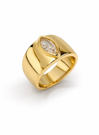 Marquise Accent Ring