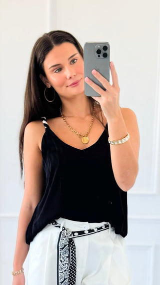 Midnight Breeze Top - Black
