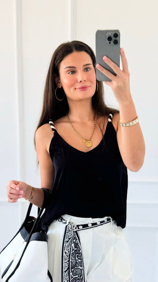 Midnight Breeze Top - Black