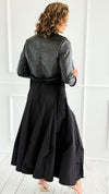 Midnight Embrace Coat-160 Jackets-ROUSSEAU-Coastal Bloom Boutique, find the trendiest versions of the popular styles and looks Located in Indialantic, FL
