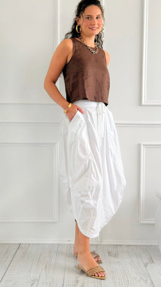 Midnight Flow Skirt - Off White
