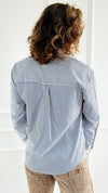 Midnight Lines in Motion Top-130 Long Sleeve Tops-IRIS-Coastal Bloom Boutique, find the trendiest versions of the popular styles and looks Located in Indialantic, FL
