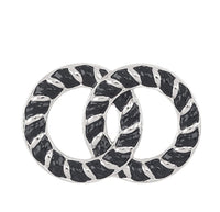 Midnight Links Pin Brooch