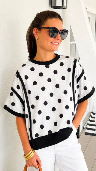 Midnight Muse Polka Knit
