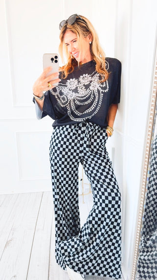 Midnight Rhythm Pants - Black