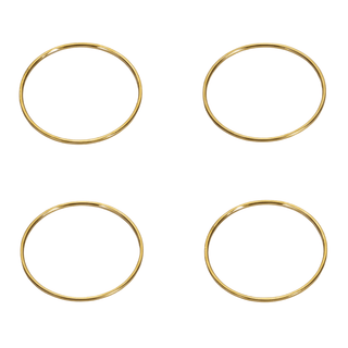 Minimalist Gold Rings Set
