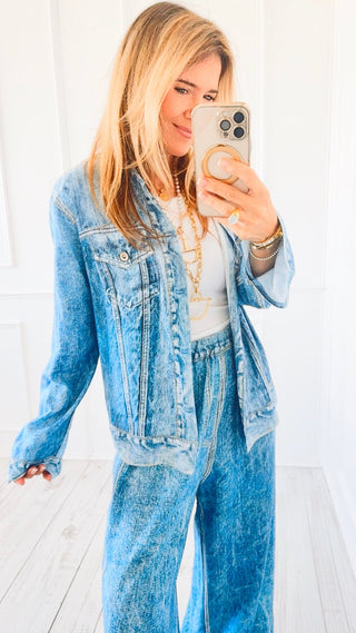 Modern Classic Denim Italian Set
