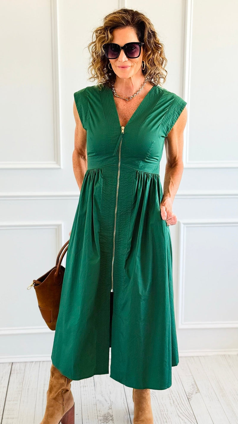 Modern Grace Midi Dress-200 Dresses/Jumpsuits/Rompers-entro-Coastal Bloom Boutique, find the trendiest versions of the popular styles and looks Located in Indialantic, FL