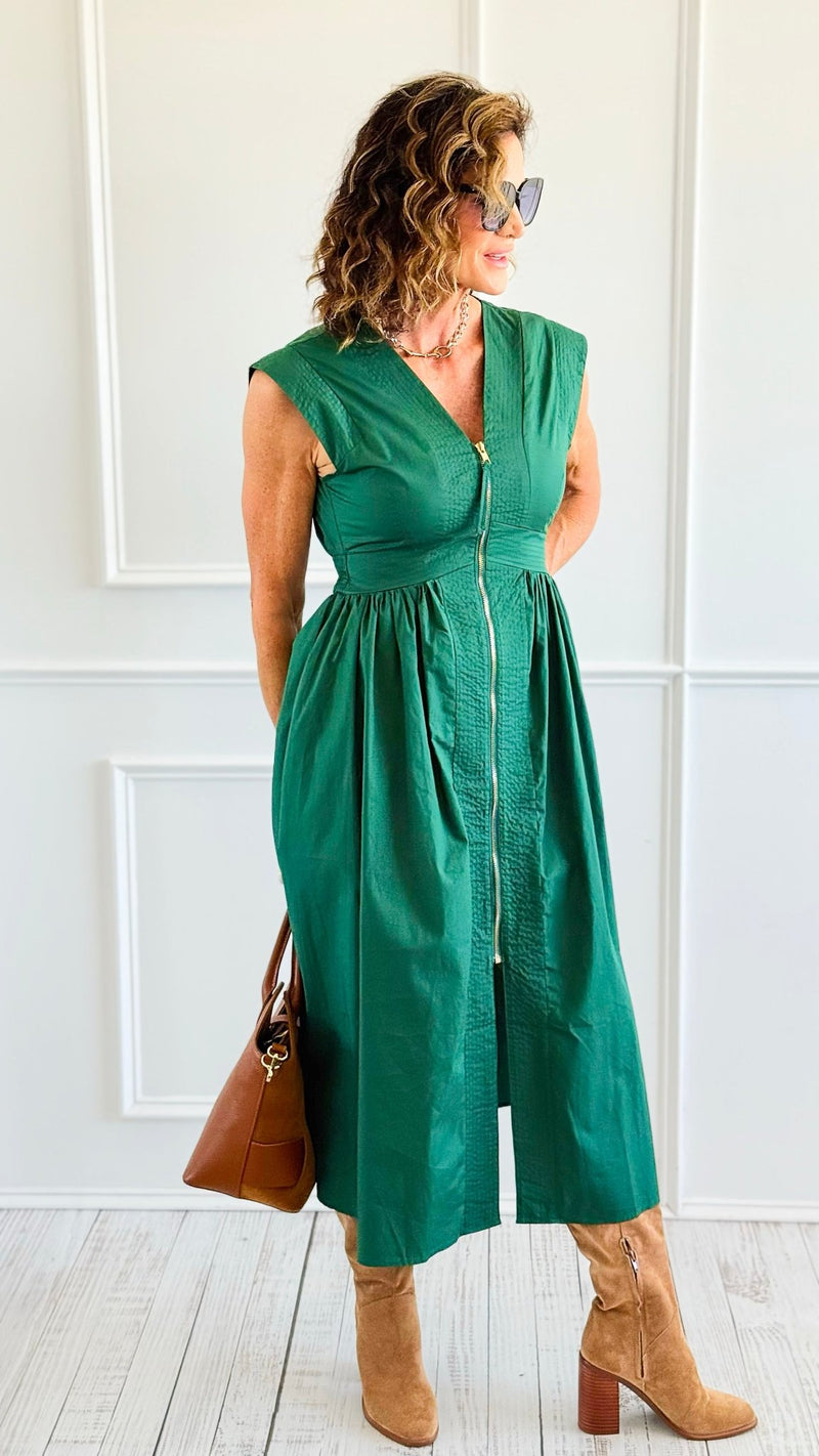 Modern Grace Midi Dress-200 Dresses/Jumpsuits/Rompers-entro-Coastal Bloom Boutique, find the trendiest versions of the popular styles and looks Located in Indialantic, FL