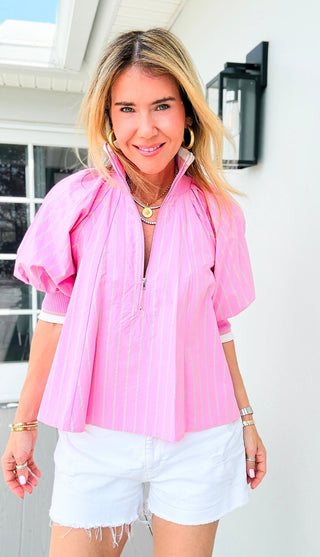 Modern Sporty Chic Top