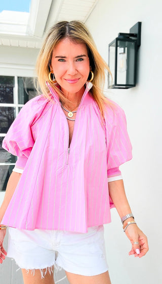 Modern Sporty Chic Top