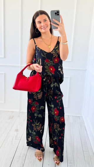 Moonlit Garden Italian Set- Black