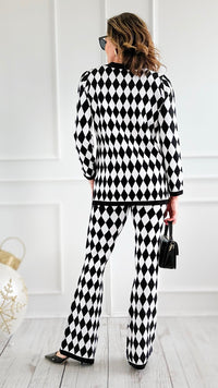 Muse Moment 3PC Knit Set-210 Loungewear/Sets-rivir-Coastal Bloom Boutique, find the trendiest versions of the popular styles and looks Located in Indialantic, FL