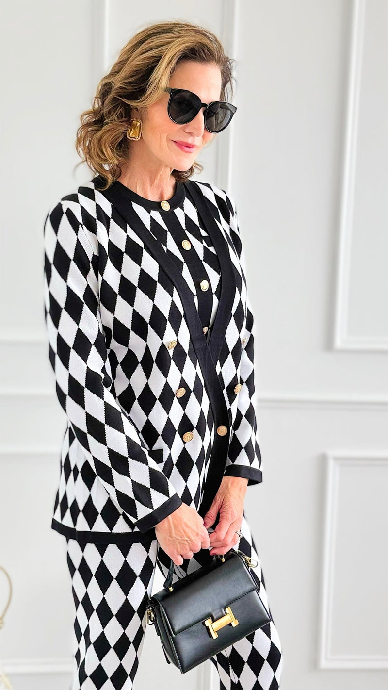 Muse Moment 3PC Knit Set-210 Loungewear/Sets-rivir-Coastal Bloom Boutique, find the trendiest versions of the popular styles and looks Located in Indialantic, FL