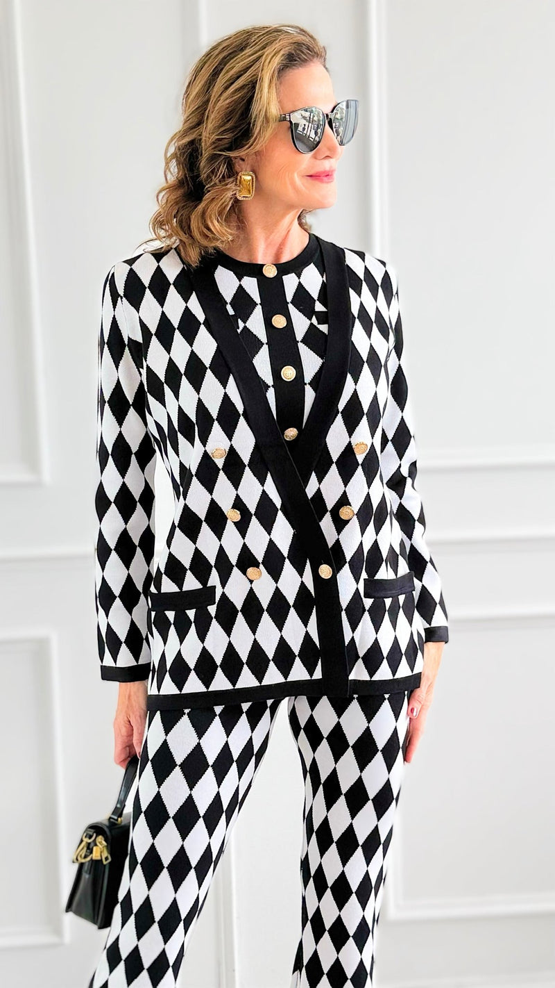 Muse Moment 3PC Knit Set-210 Loungewear/Sets-rivir-Coastal Bloom Boutique, find the trendiest versions of the popular styles and looks Located in Indialantic, FL