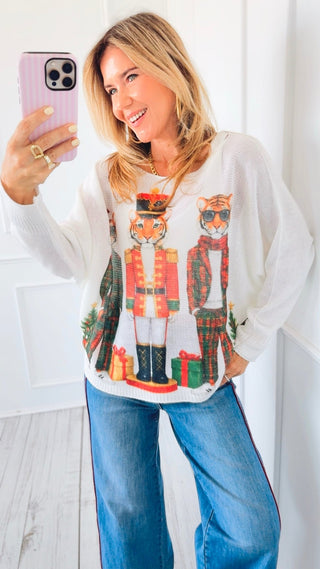 Nutcracker Tigers Italian St Tropez Knit
