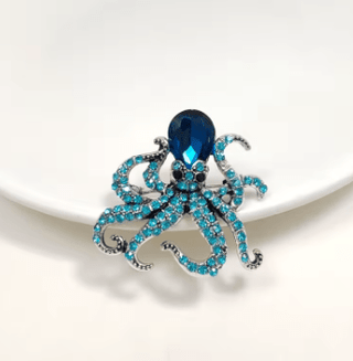 Ocean Octopus Brooch