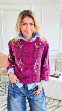 Ornate Daydream Knit Sweater