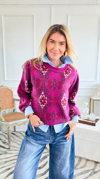 Ornate Daydream Knit Sweater