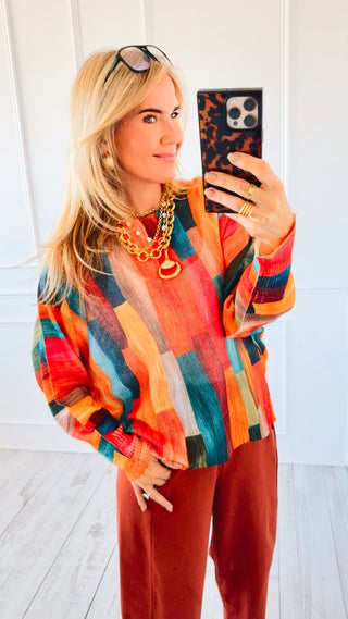 Painted Palette Italian St Tropez Knit