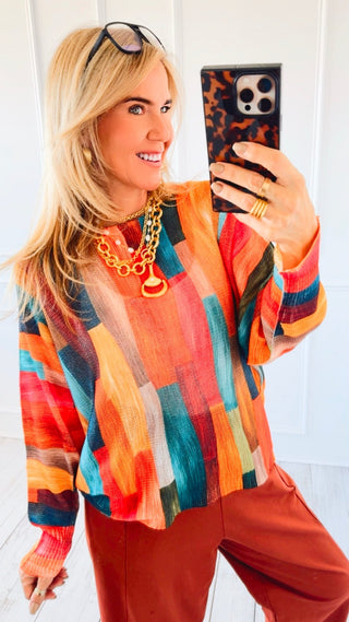 Painted Palette Italian St Tropez Knit