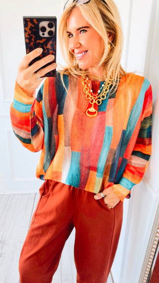 Painted Palette Italian St Tropez Knit