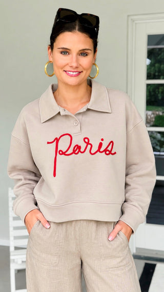 Paris Polo Top