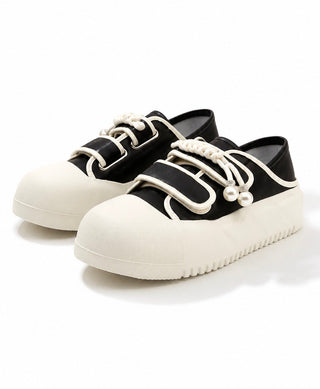 Pearl Lace Sneakers
