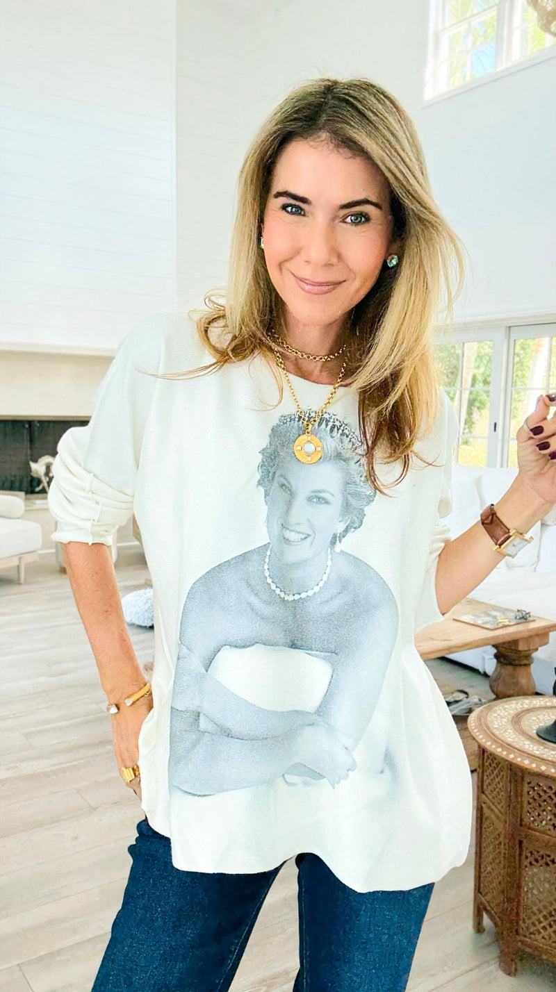 Peoples Princess Italian Milano Sweater-140 Sweaters-SORPRESA-Coastal Bloom Boutique, find the trendiest versions of the popular styles and looks Located in Indialantic, FL