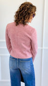 Polished Ease Cropped Jacket-160 Jackets-White Birch-Coastal Bloom Boutique, find the trendiest versions of the popular styles and looks Located in Indialantic, FL
