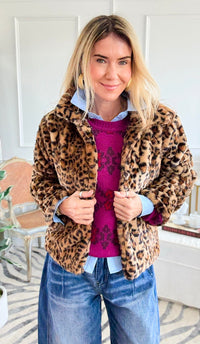 Power Pelt Faux Fur Statement Coat