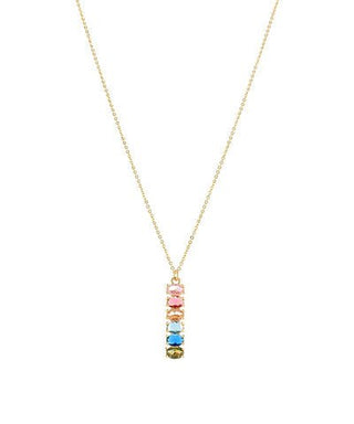 Prism Glow Pendant Necklace