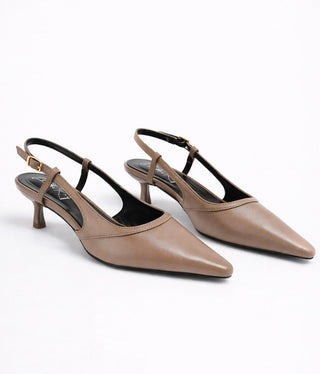 Quiet Confidence Slingback Heels