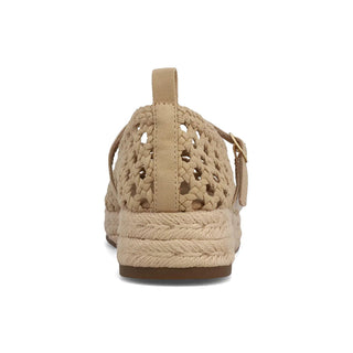 Raffia Woven Mary Jane Flats