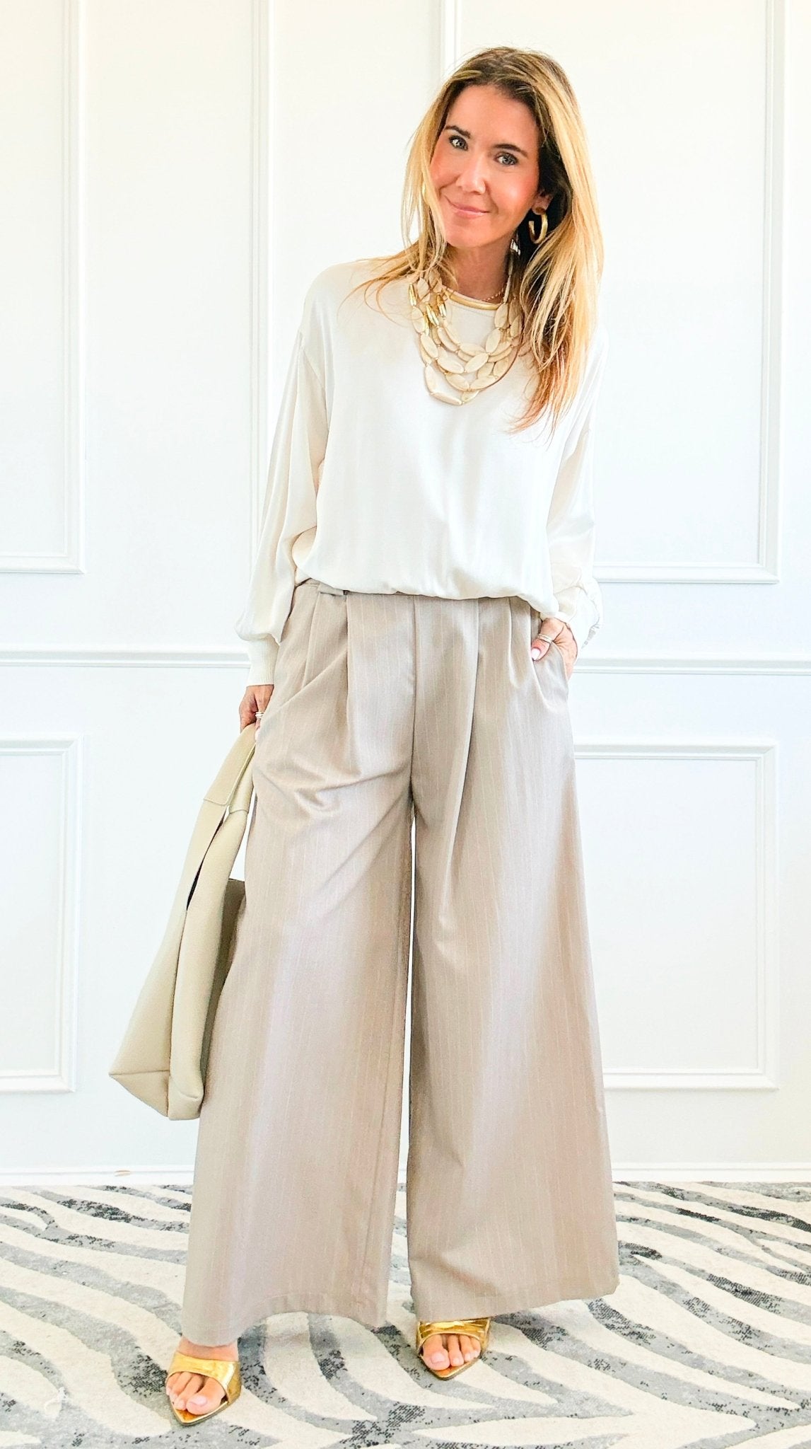Refined Lines Italian Pant