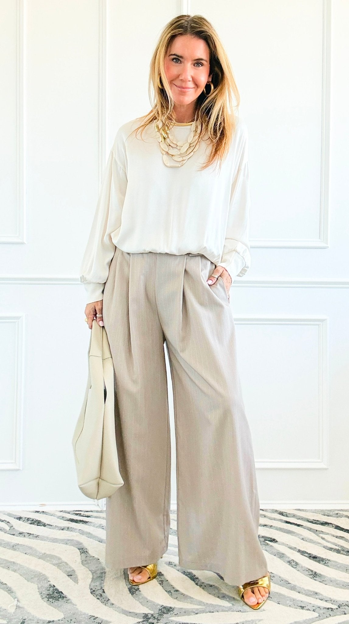 Refined Lines Italian Pant