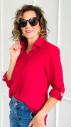 Refined Rhythm Blouse-110 Long Sleeve Tops-Must Have-Coastal Bloom Boutique, find the trendiest versions of the popular styles and looks Located in Indialantic, FL